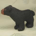 Black Bear Cub Soft Sculptu..