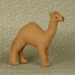 Miniature Fabric Baby Camel